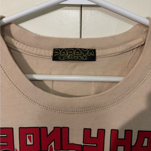 Super Mario Tan Graphic T-Shirt - Picture 2 of 4